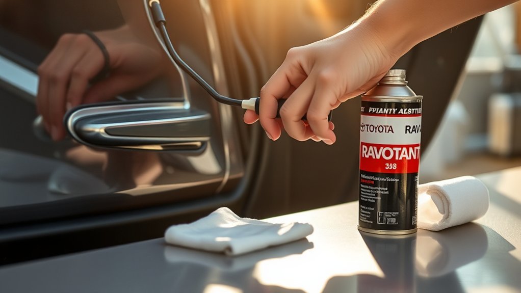 lubricate hinges for longevity