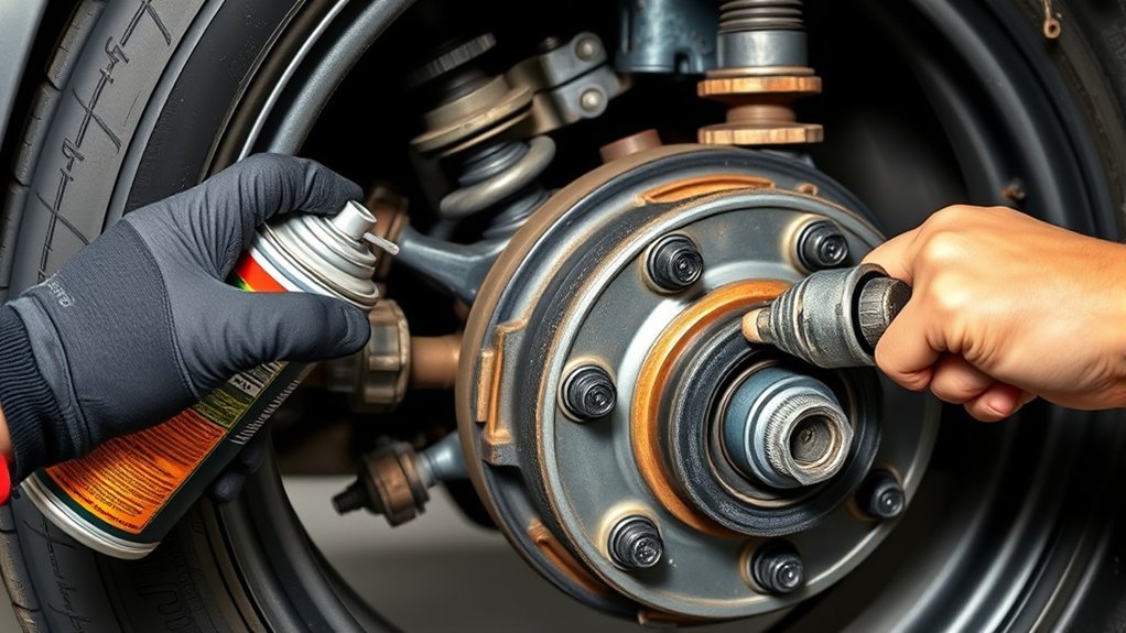 lubricate tighten replace splines