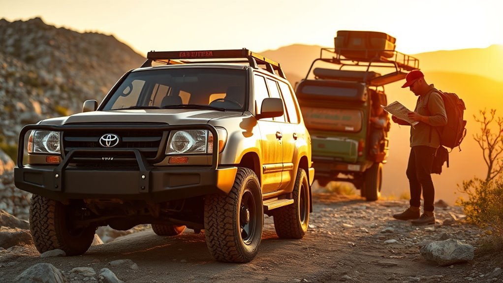 luxury off road family vehicle