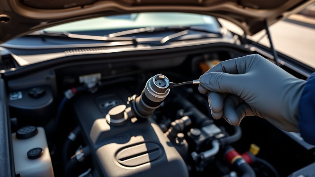 2001 Hyundai Sonata MAF sensor inspection