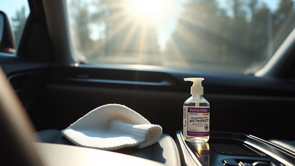 maintain clean interior plastics