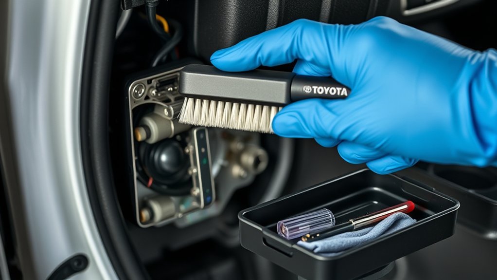 maintain door lock actuator