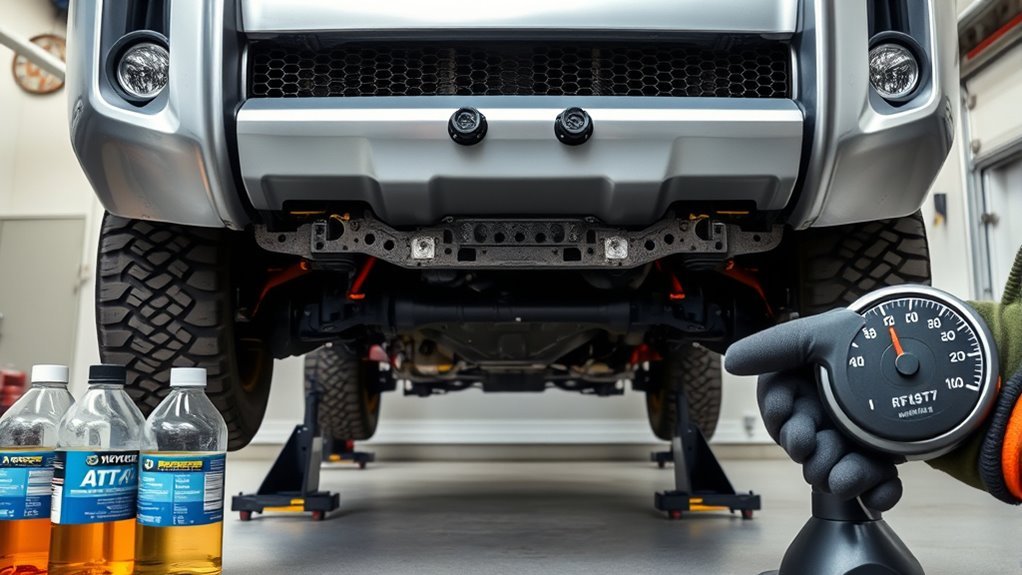 Checking Toyota 4Runner fluids to prevent high-mileage drivetrain problems