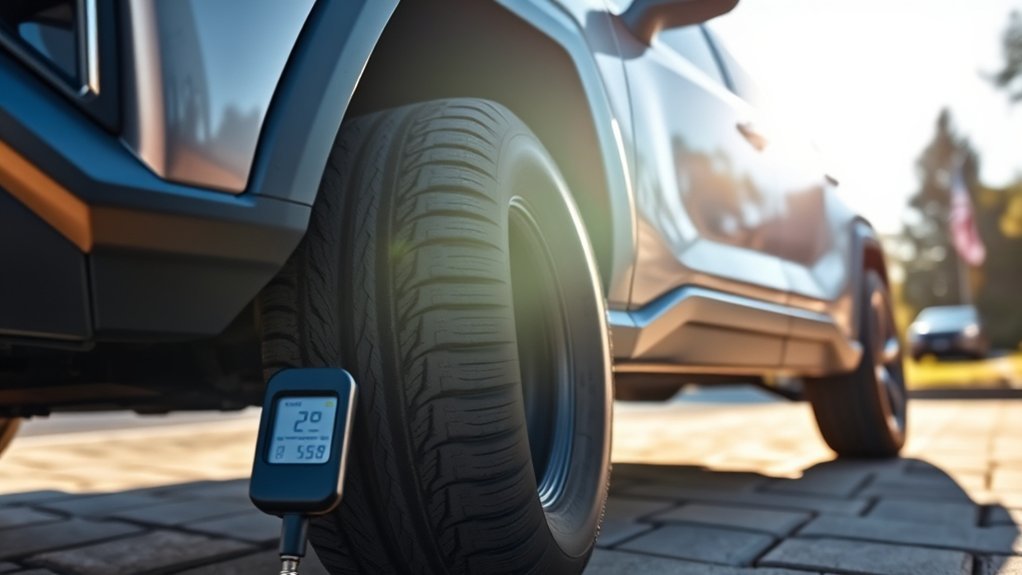 maintain optimal tire pressure