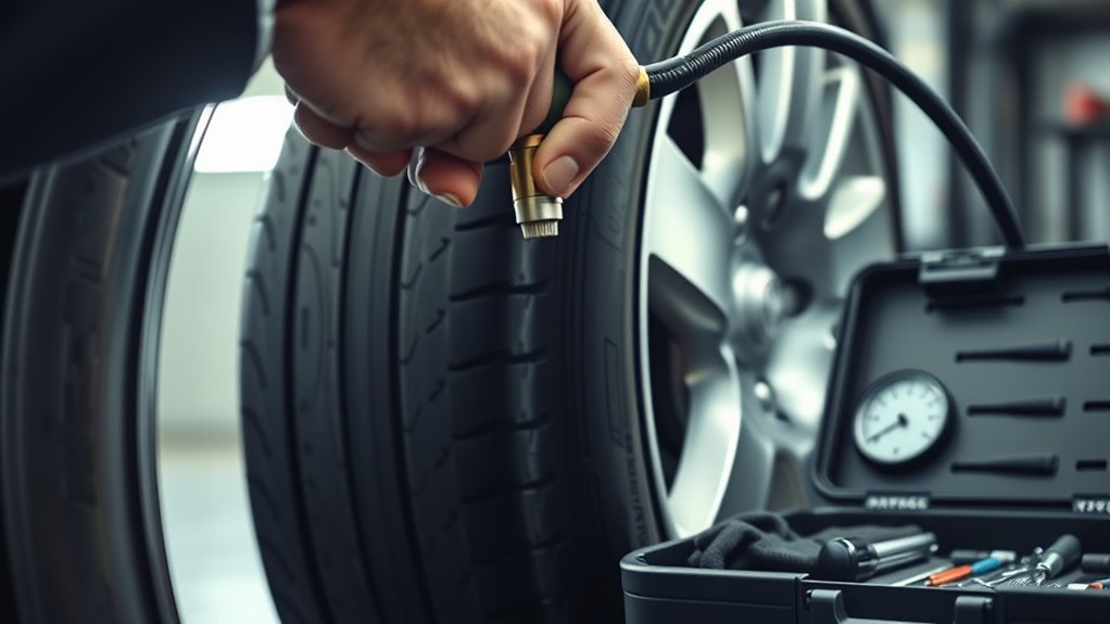 maintain optimal tire pressure