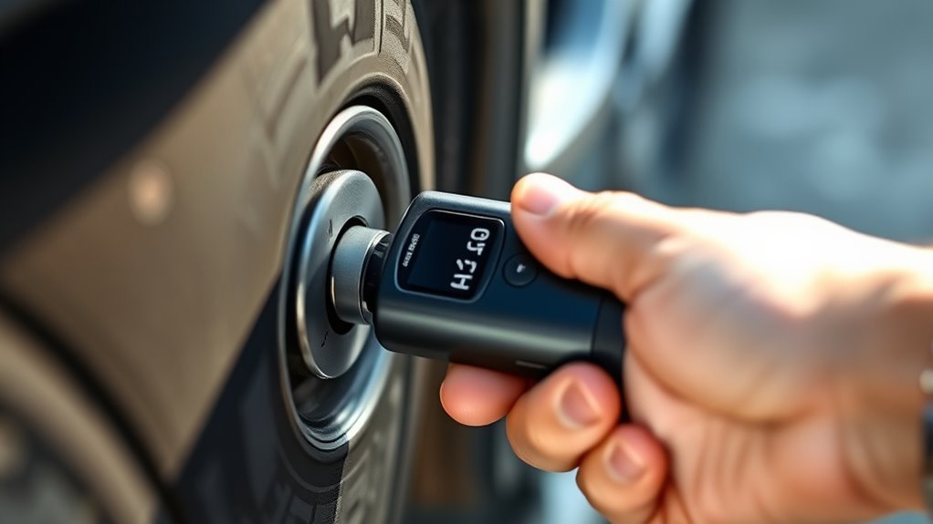 maintain proper tire pressure