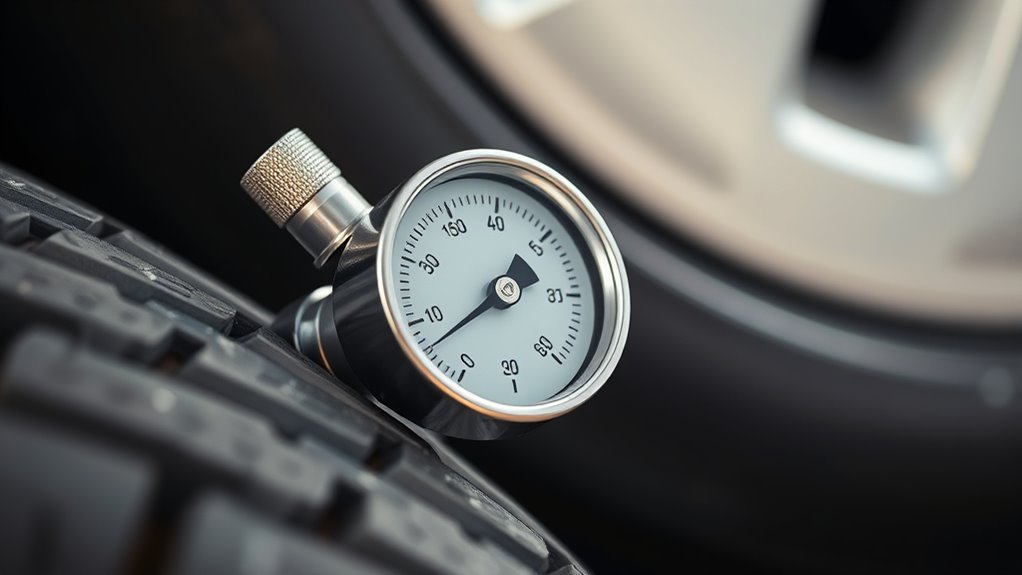 maintain proper tire pressure