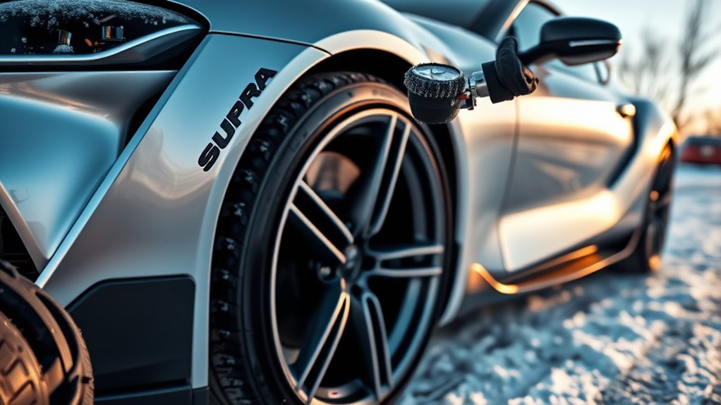 maintain recommended tire pressure