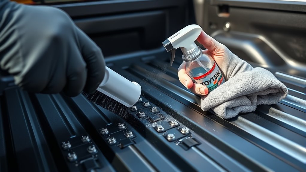 maintain tacoma tie downs regularly