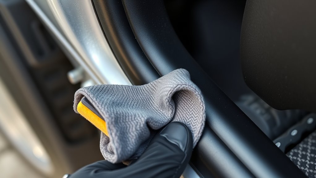 maintain weatherstrip performance regularly