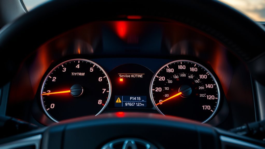 maintenance alert for tundra