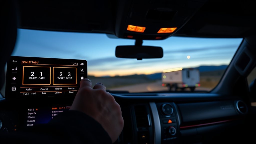 manual braking for control