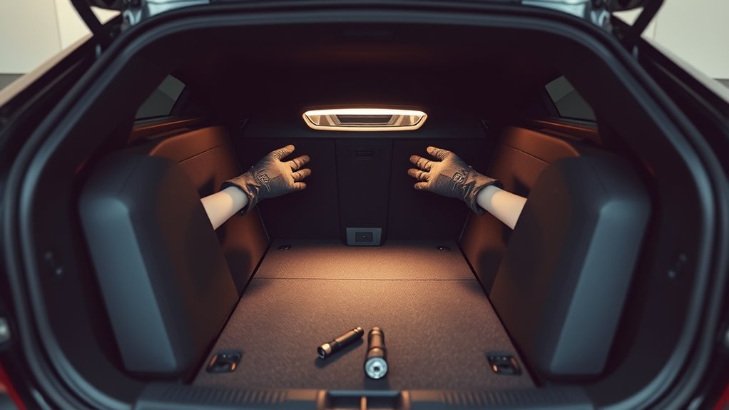 manual trunk release procedure