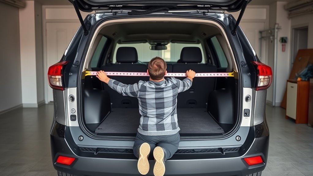 measure cargo opening dimensions