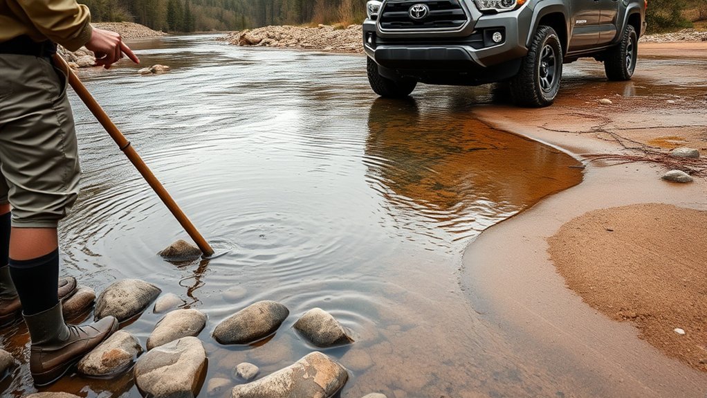 measure depth assess current