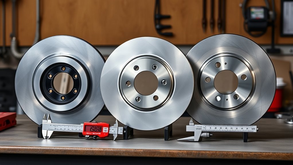 measure rotor dimensions accurately