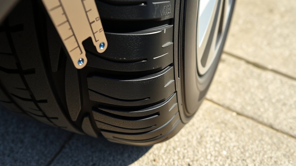 measure tire tread depth