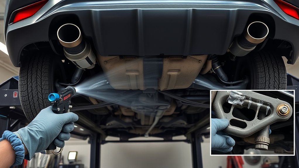 methodical undercoating application techniques