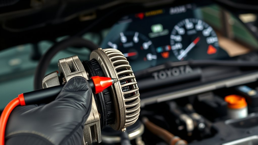 monitor charging system warnings