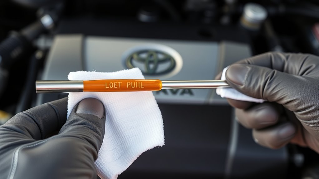 monitor oil levels regularly