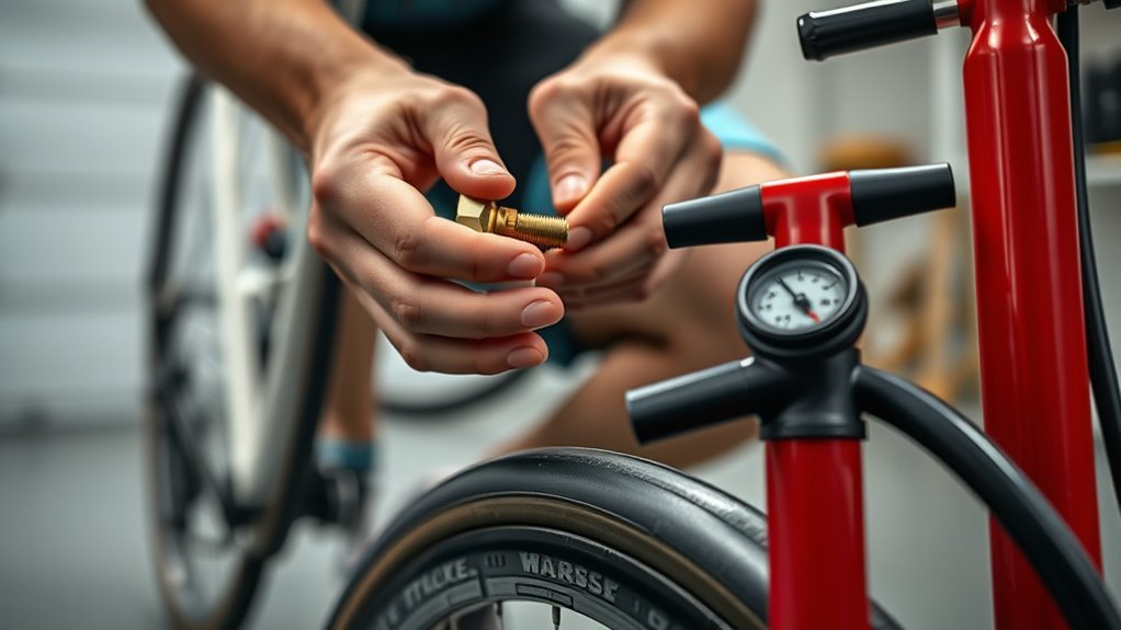 monitor tire pressure carefully