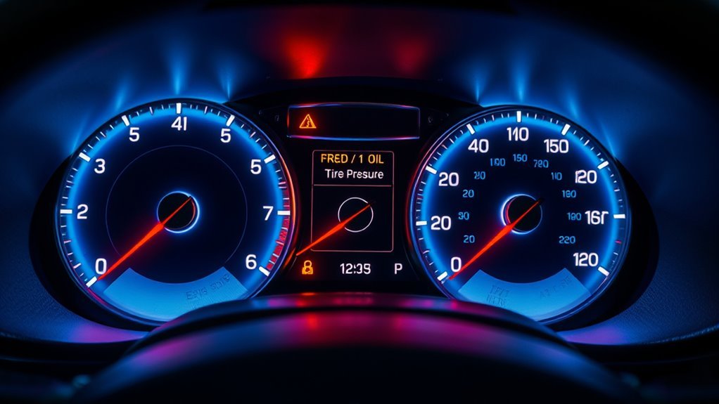 monitor warning lights regularly