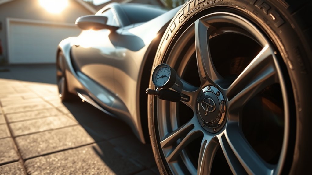 monthly tire pressure checks