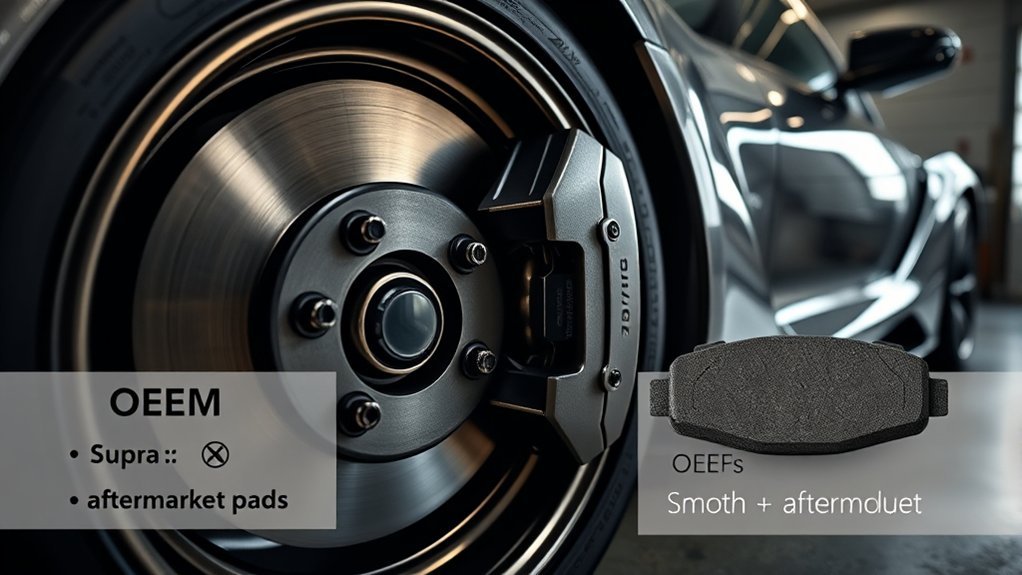 oem vs aftermarket brake pads