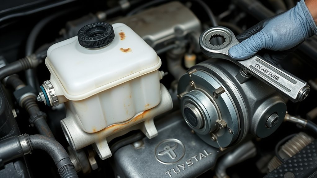 comparing OEM and remanufactured 4Runner brake master cylinder options