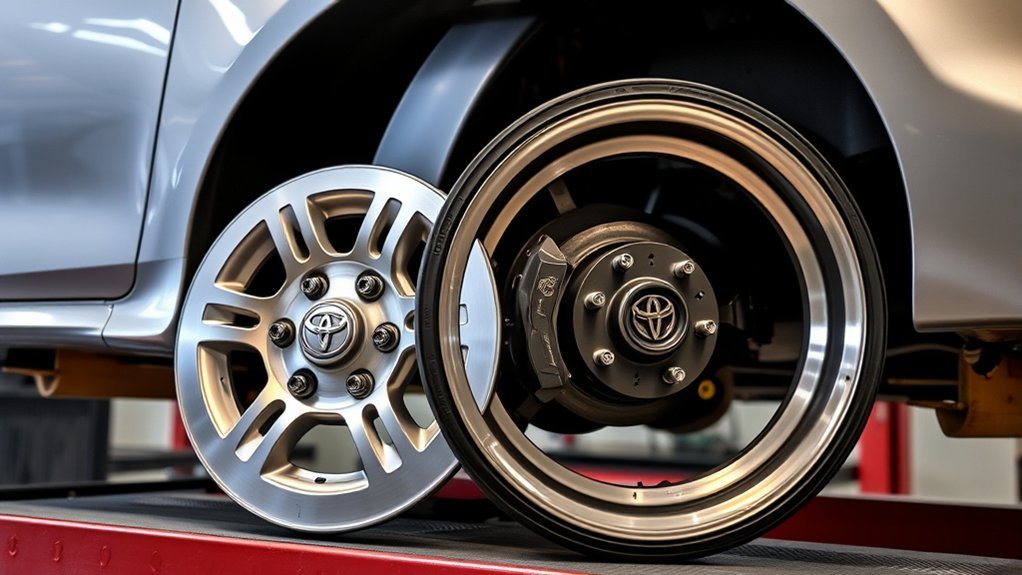 offset affects wheel clearance