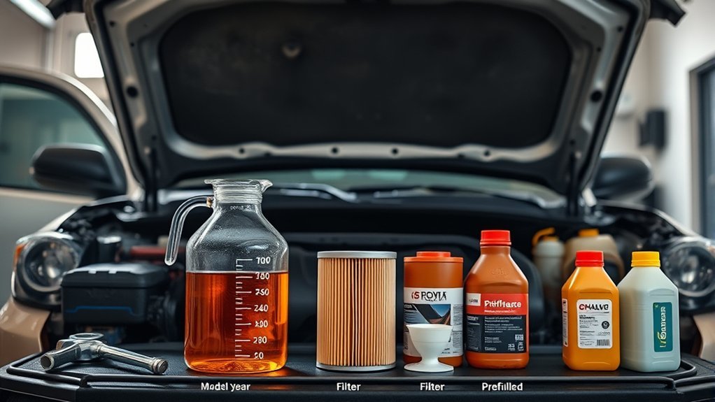 oil capacity varies significantly