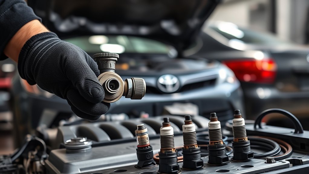 oil consumption causes camry