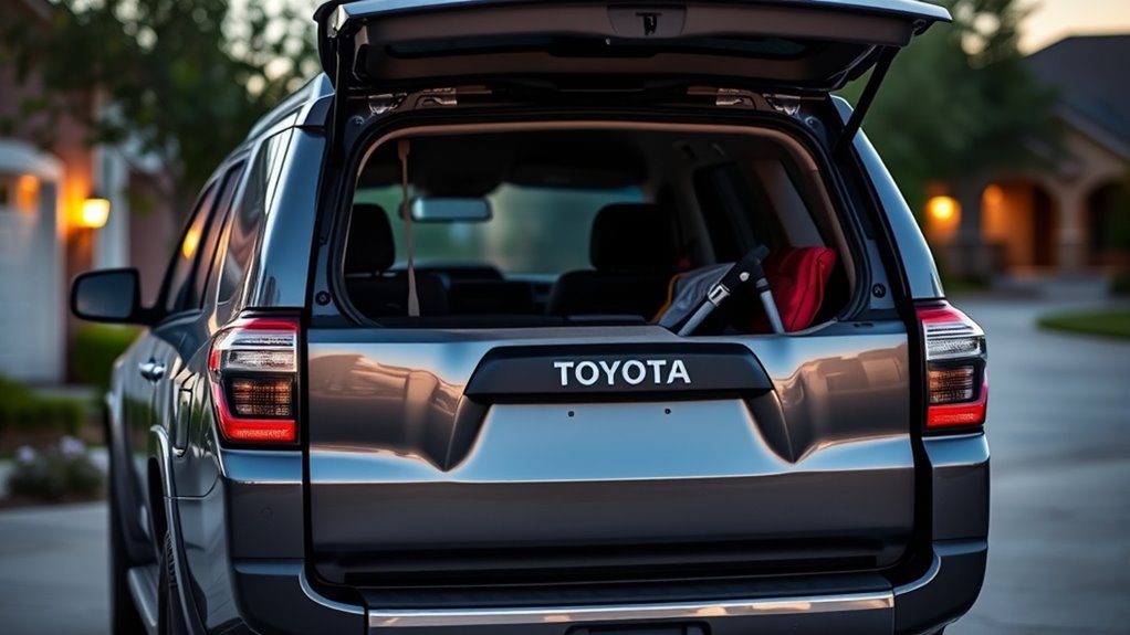 operate toyota 4runner liftgate