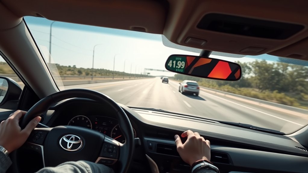 optimal lane tracing conditions