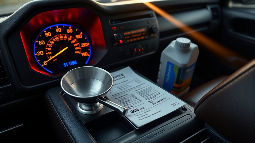 Land Cruiser oil service interval checklist