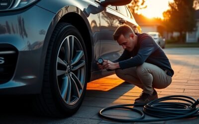 optimal tire pressure timing