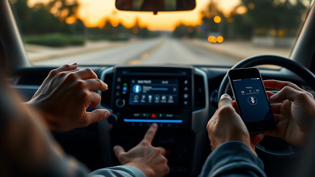 Toyota Land Cruiser Bluetooth and audio settings
