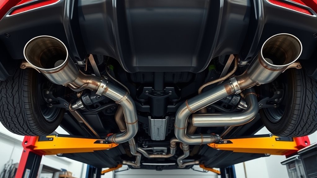 optimized exhaust flow system