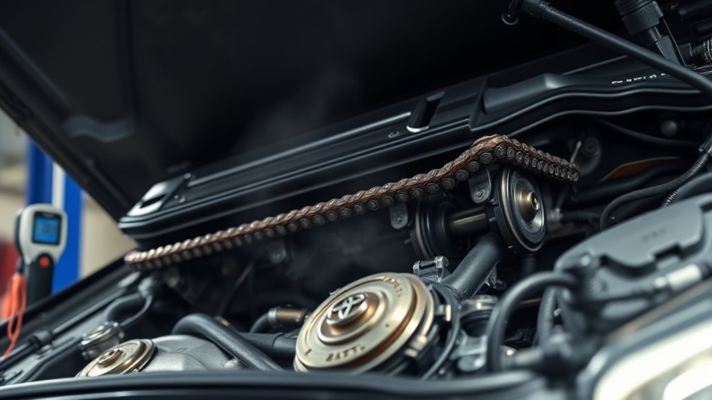 overheating necessitates timing chain replacement
