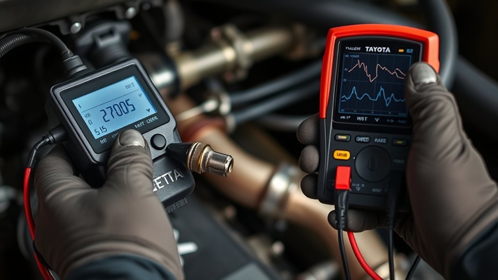 oxygen sensor voltage interpretation