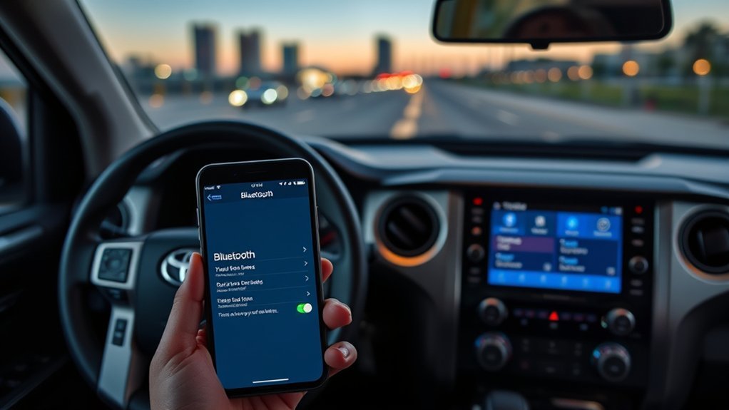 pair bluetooth with tundra