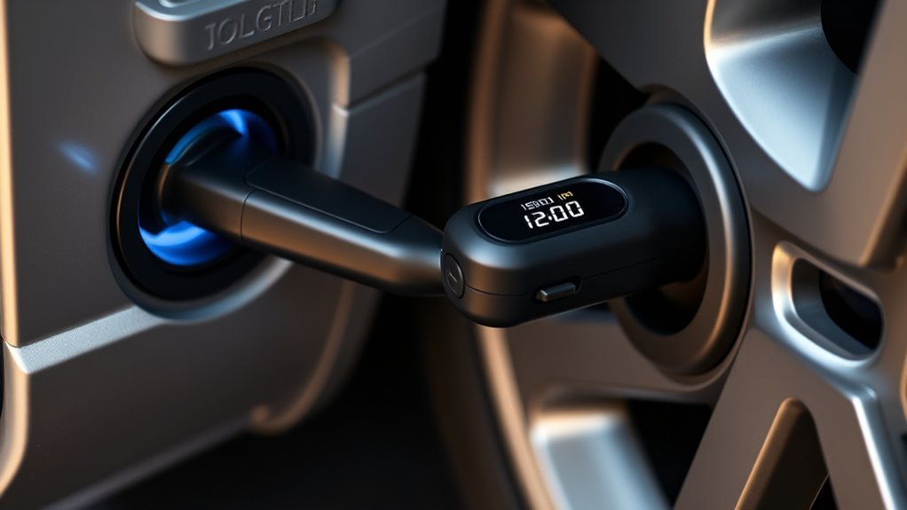 portable 12v tire inflator