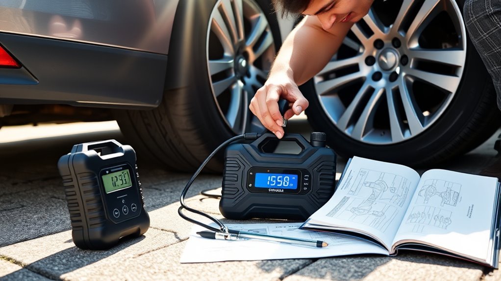 portable tire inflator troubleshooting