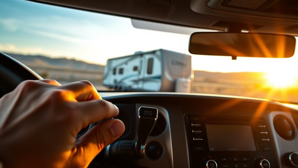 precise towing brake control