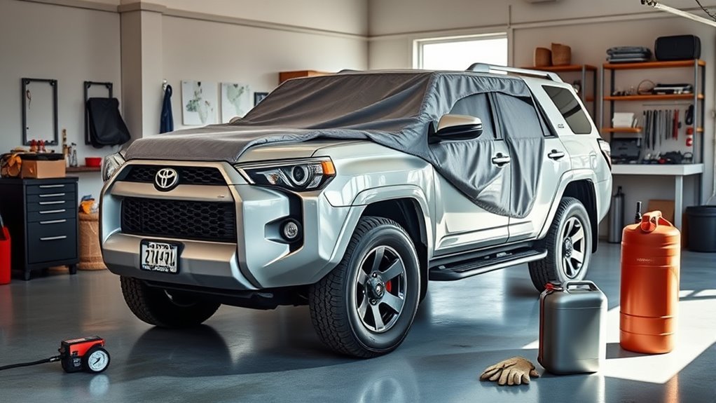 prepare 4runner for storage