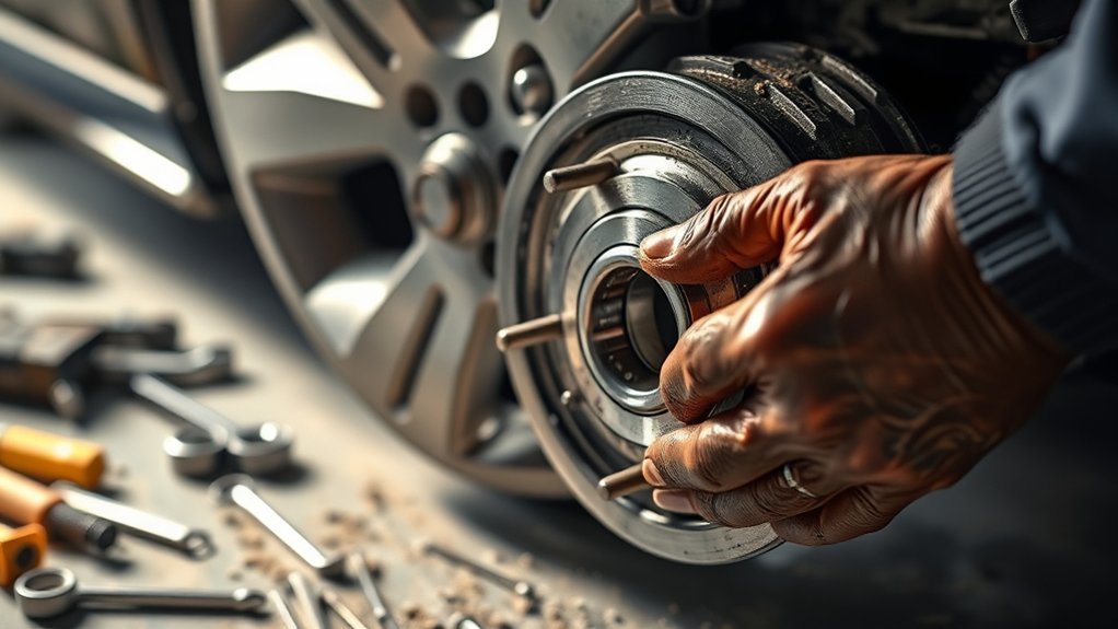prepare for bearing replacement
