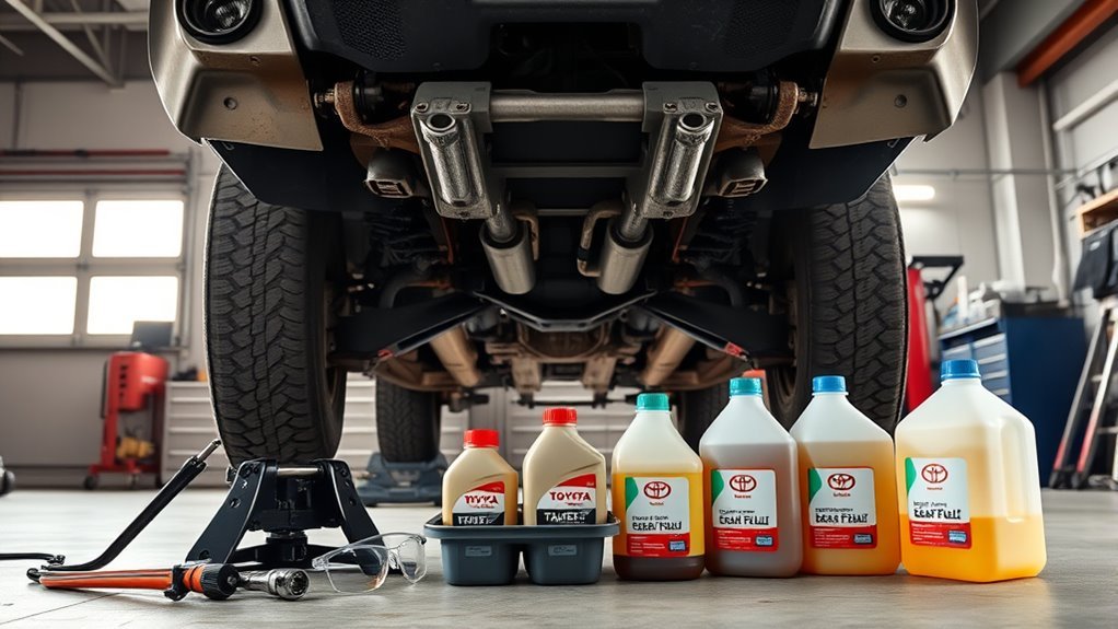 prepare tools and fluids