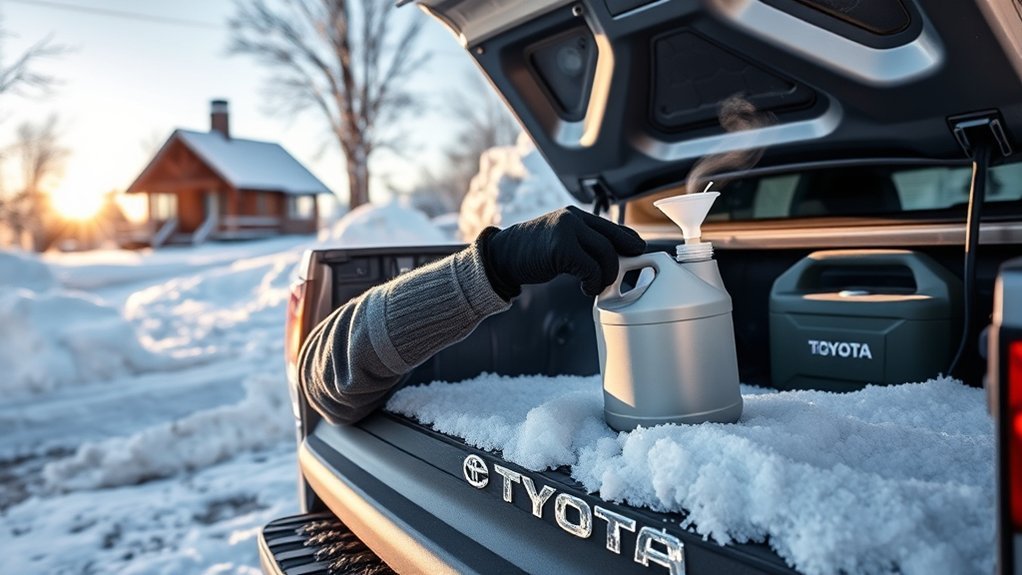 prevent freeze and vapor lock