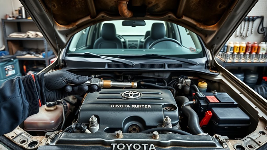 Toyota 4Runner high-mileage maintenance inspection for long-term reliability