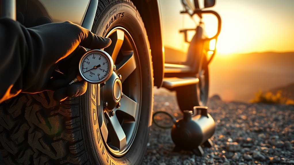 proper tire pressure instructions